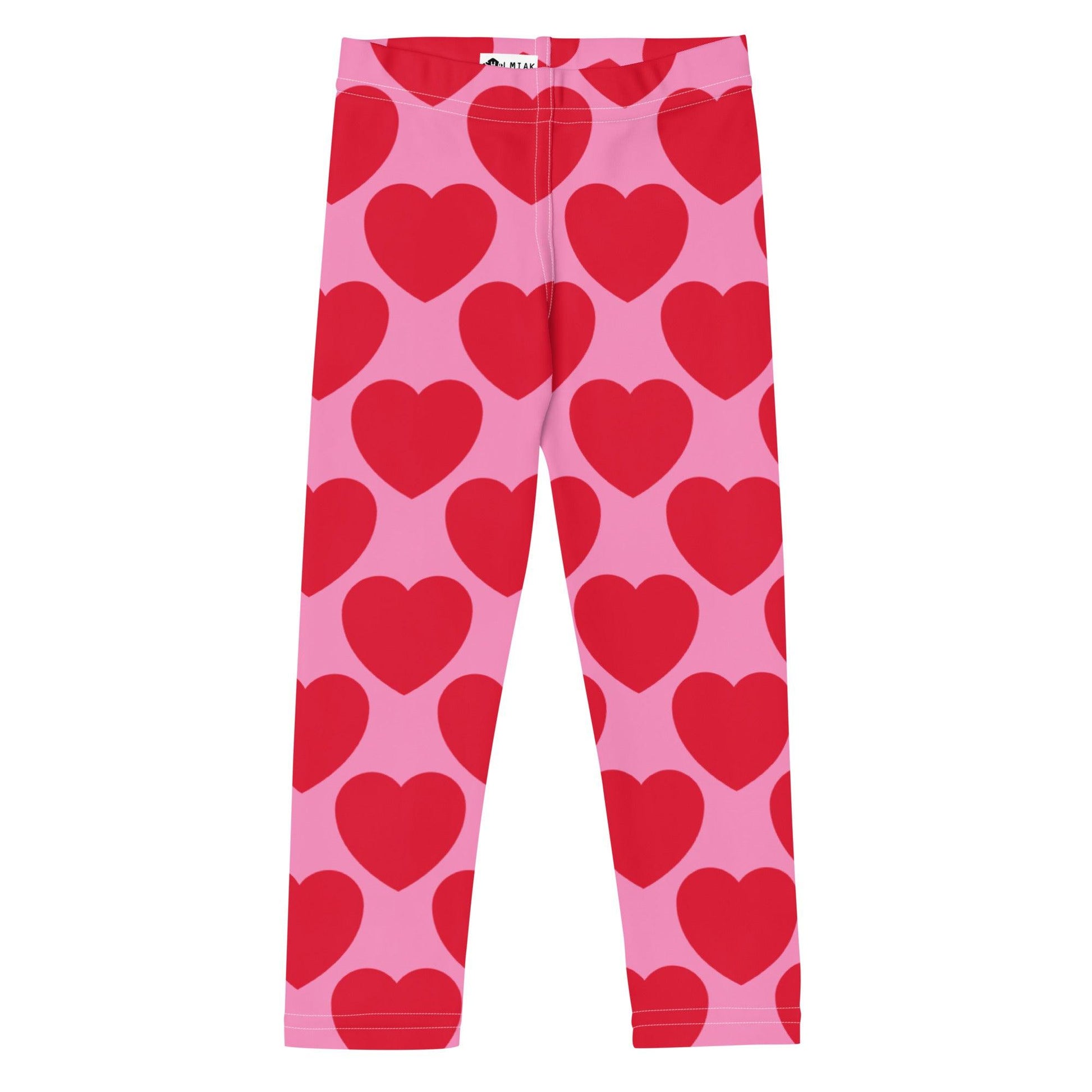 ELLIE LOVE red -2- Kids' Leggings