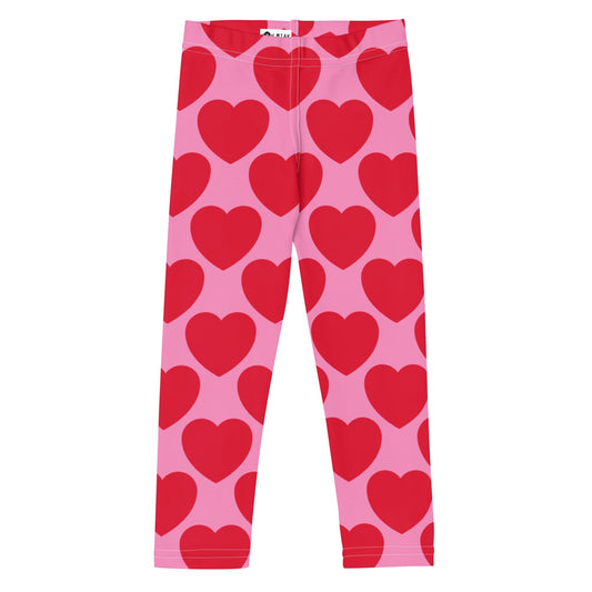 ELLIE LOVE red -2- Kids' Leggings