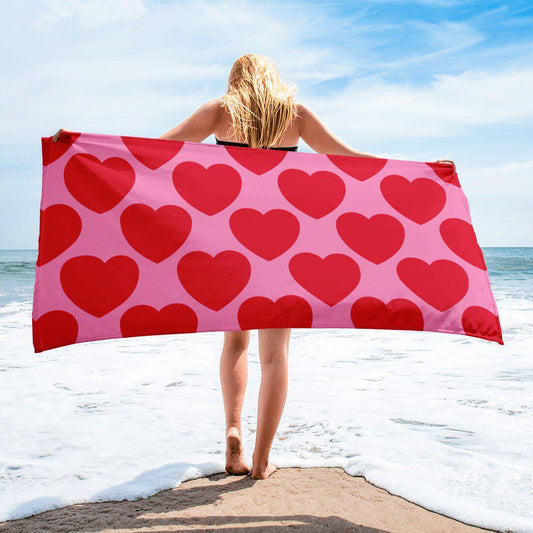 ELLIE LOVE red - Towel