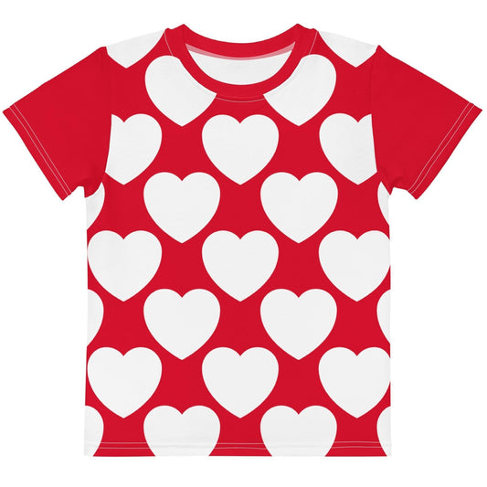 ELLIE LOVE red white - Kids' T-Shirt