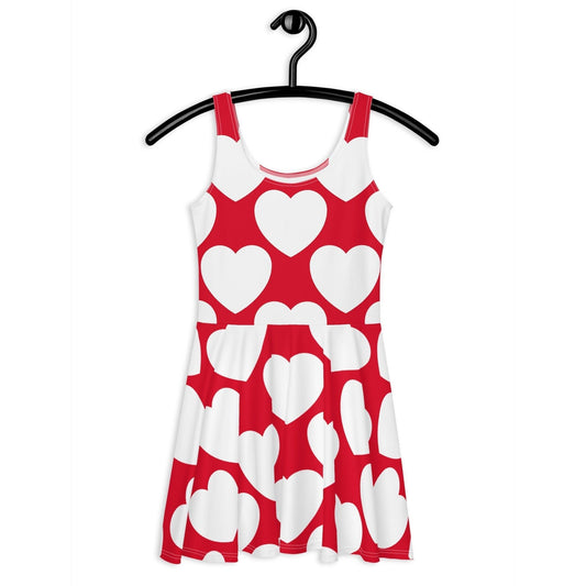 ELLIE LOVE red white - Skater Dress