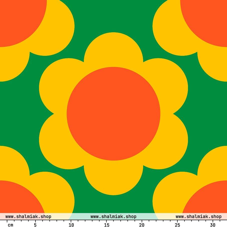 Fabric - ELLIE green XL