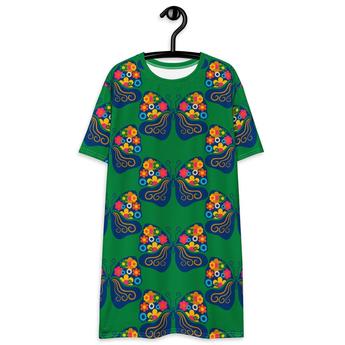 FAB FLOVERYFLY green - T-Shirt Dress