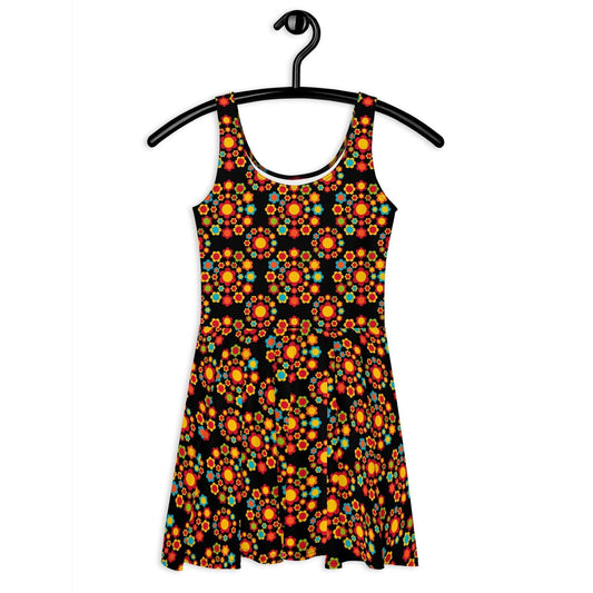 FLOWERSHOP color - Skater Dress