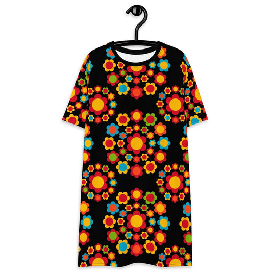 FLOWERSHOP color - T-Shirt Dress