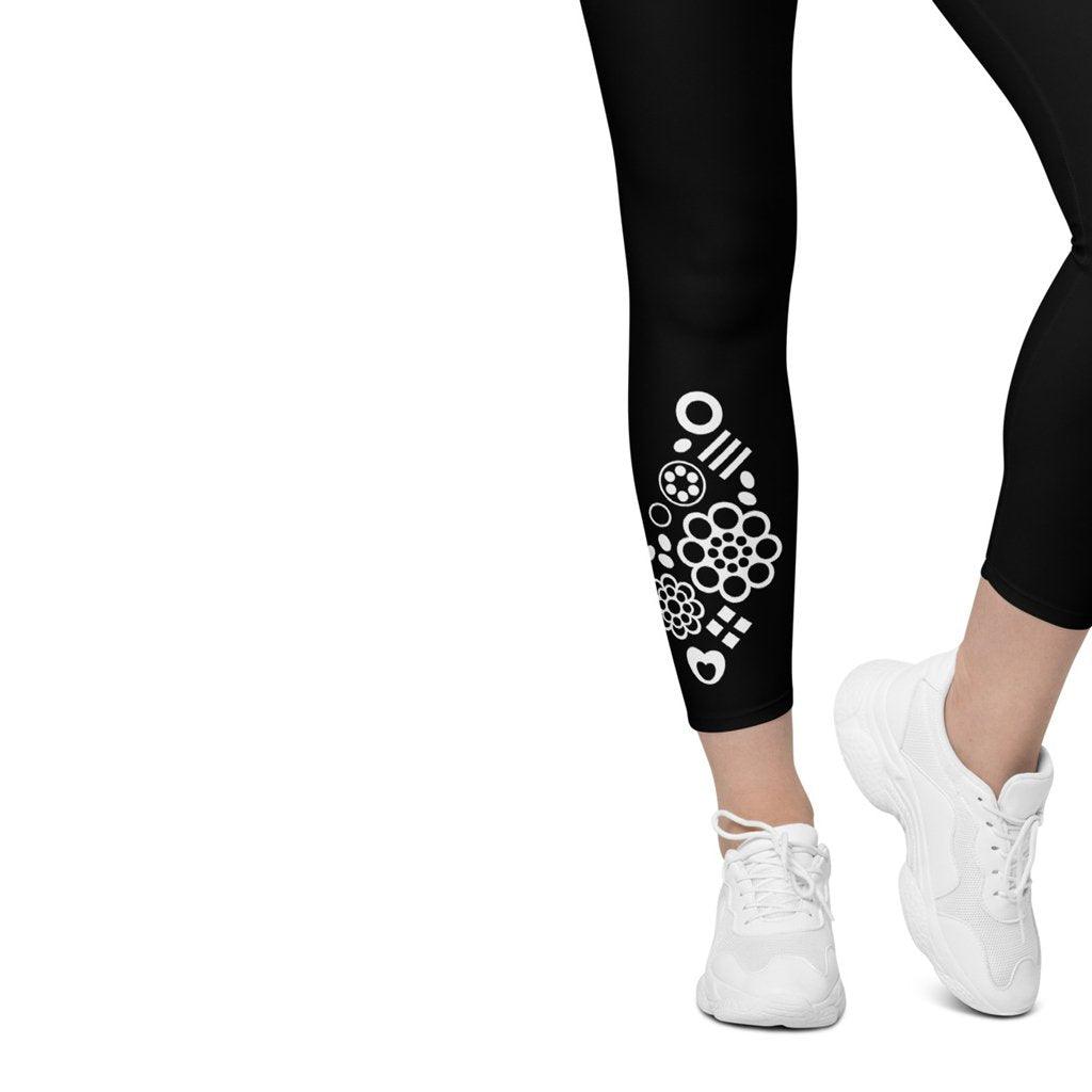 FOREVER SWEET bw - Leggings With Pockets