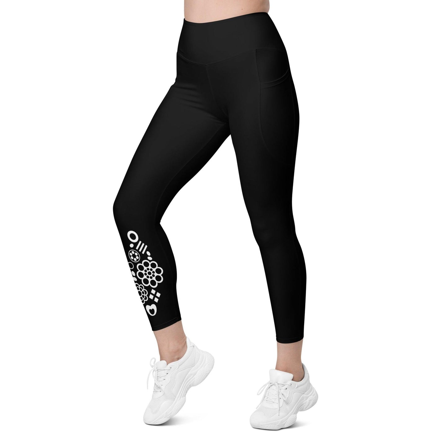FOREVER SWEET bw - Leggings With Pockets
