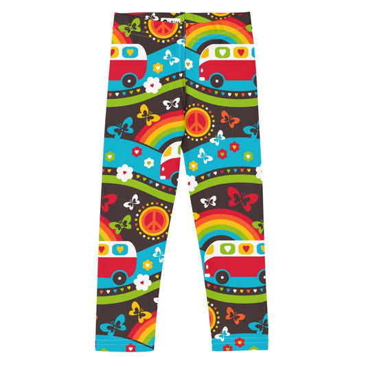 HIPPIE DAY rainbow -2- Kids' Leggings