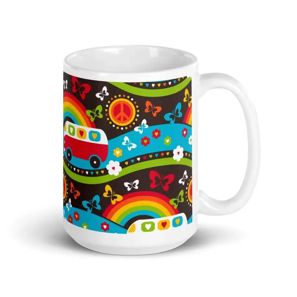 HIPPIE DAY rainbow - Mug