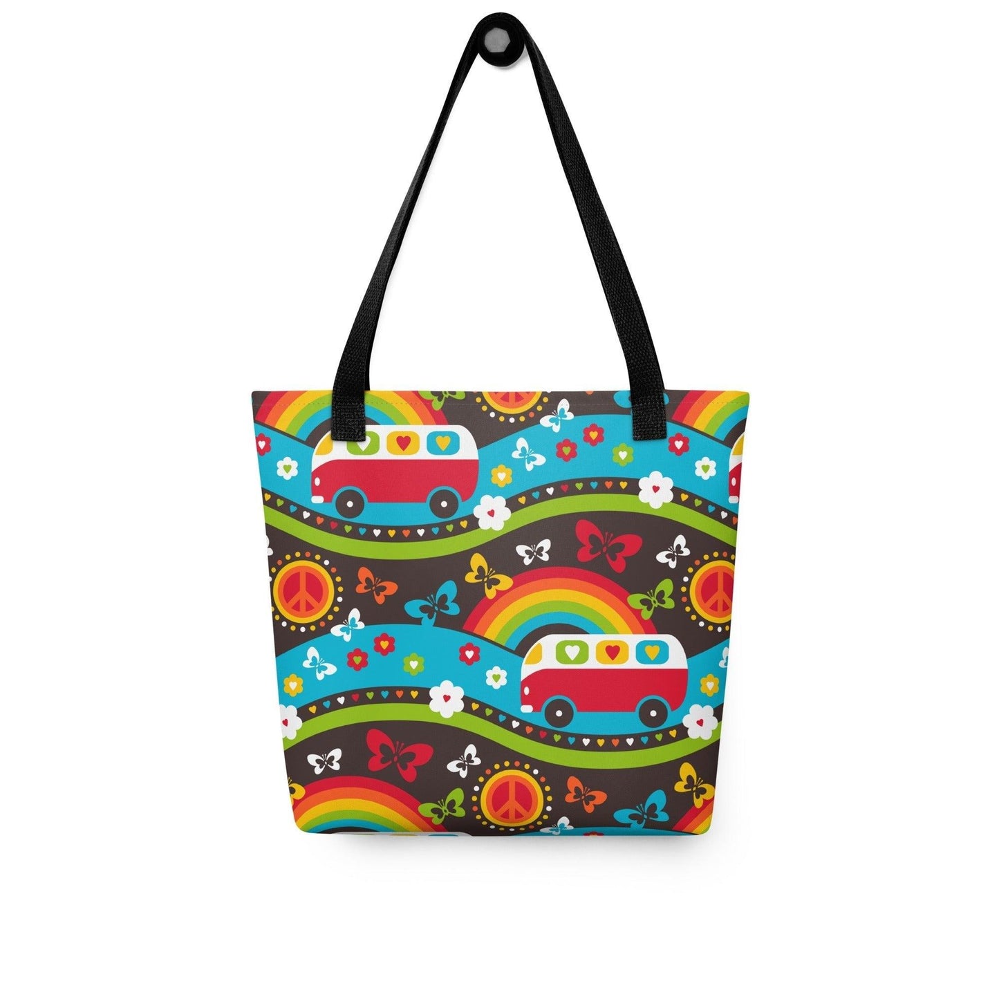 HIPPIE DAY rainbow - Tote Bag