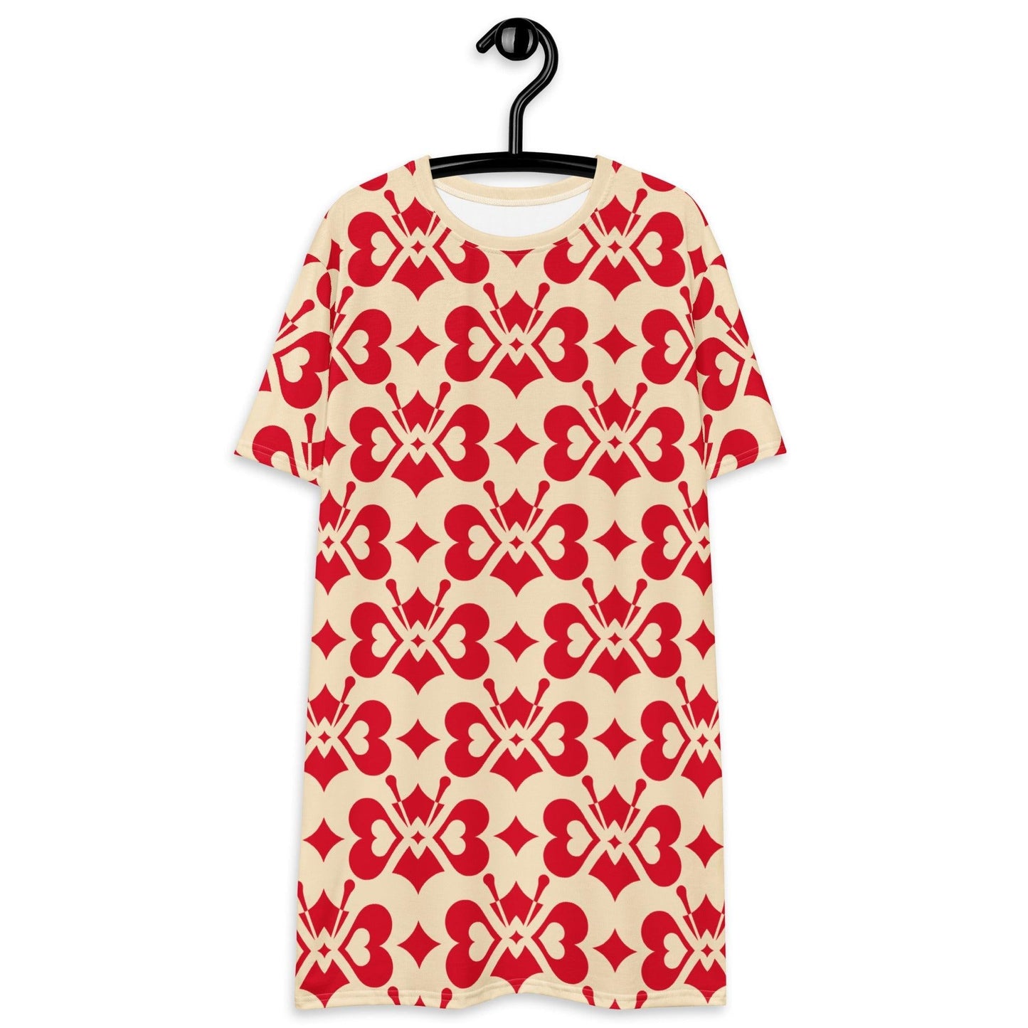 LOVE BUTTERFLY redlight - T-Shirt Dress