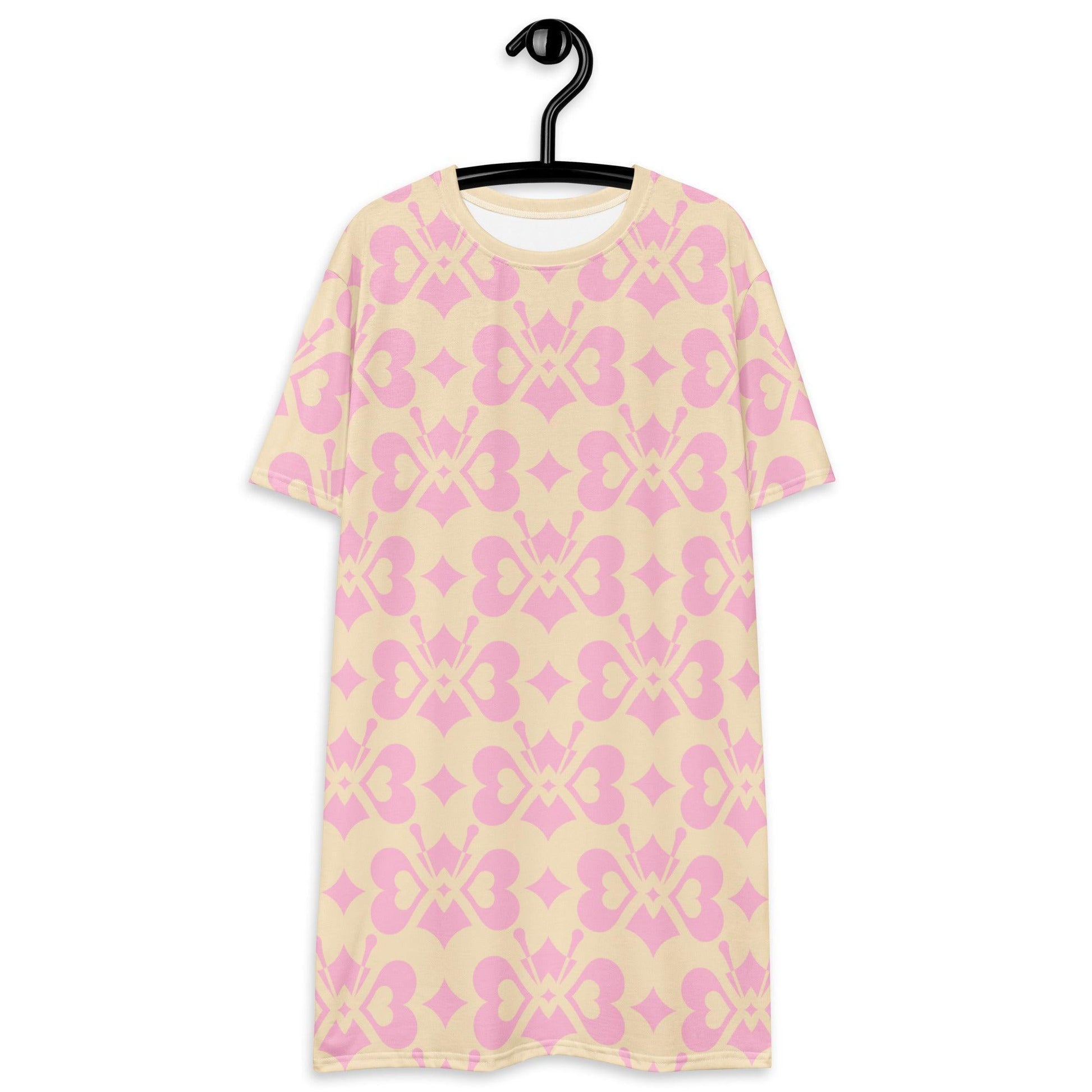 LOVE BUTTERFLY tenderpink - T-Shirt Dress