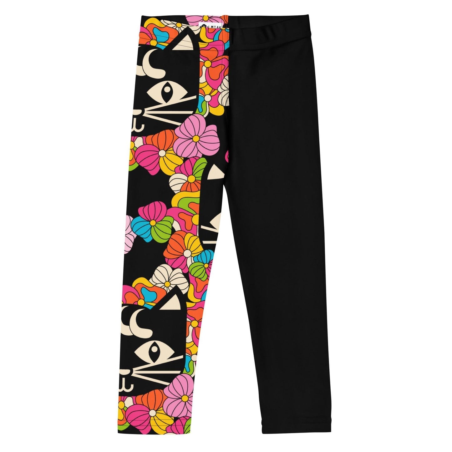 MAGICAT black - Kids' Leggings with black cats
