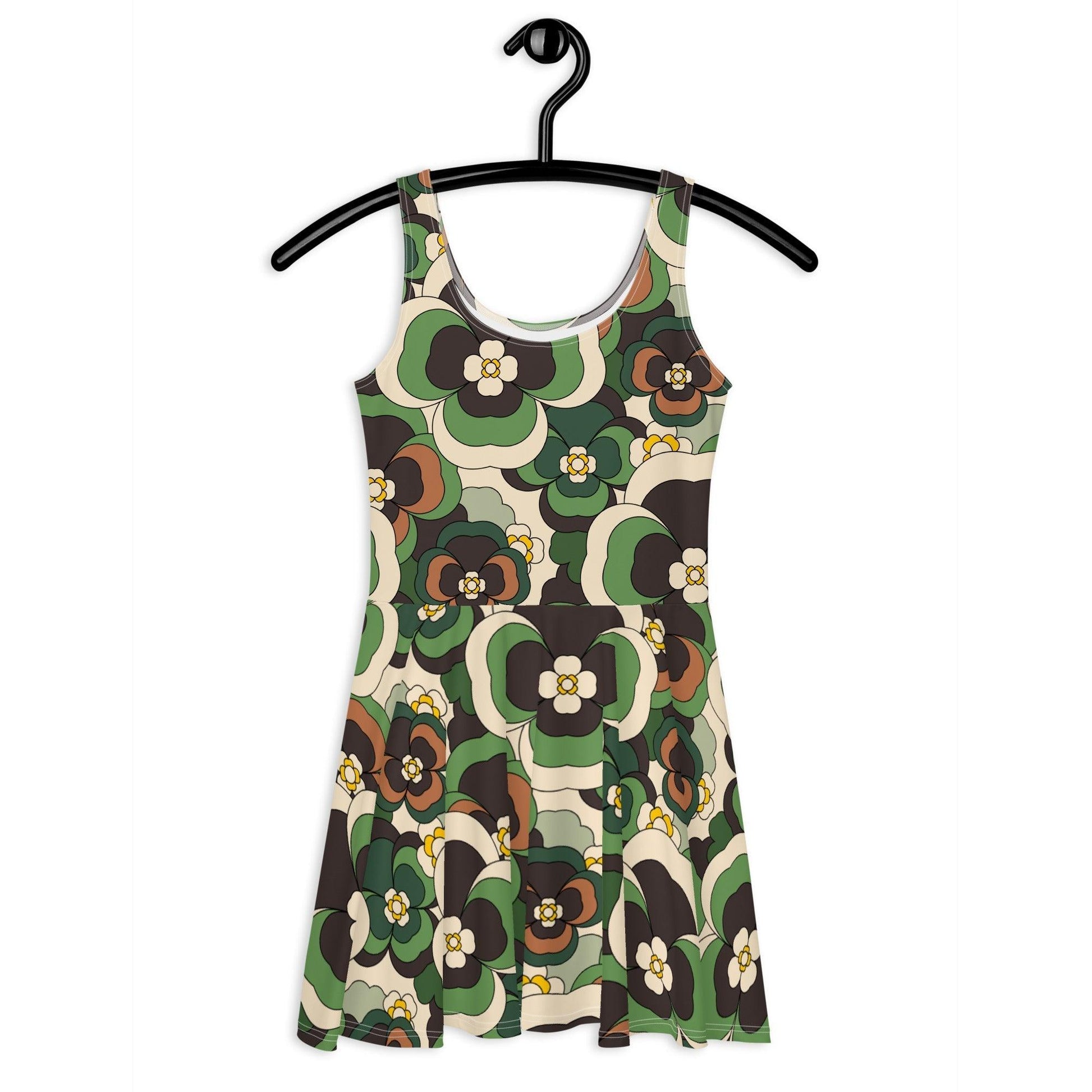 PANSY FANTASY green - Skater Dress