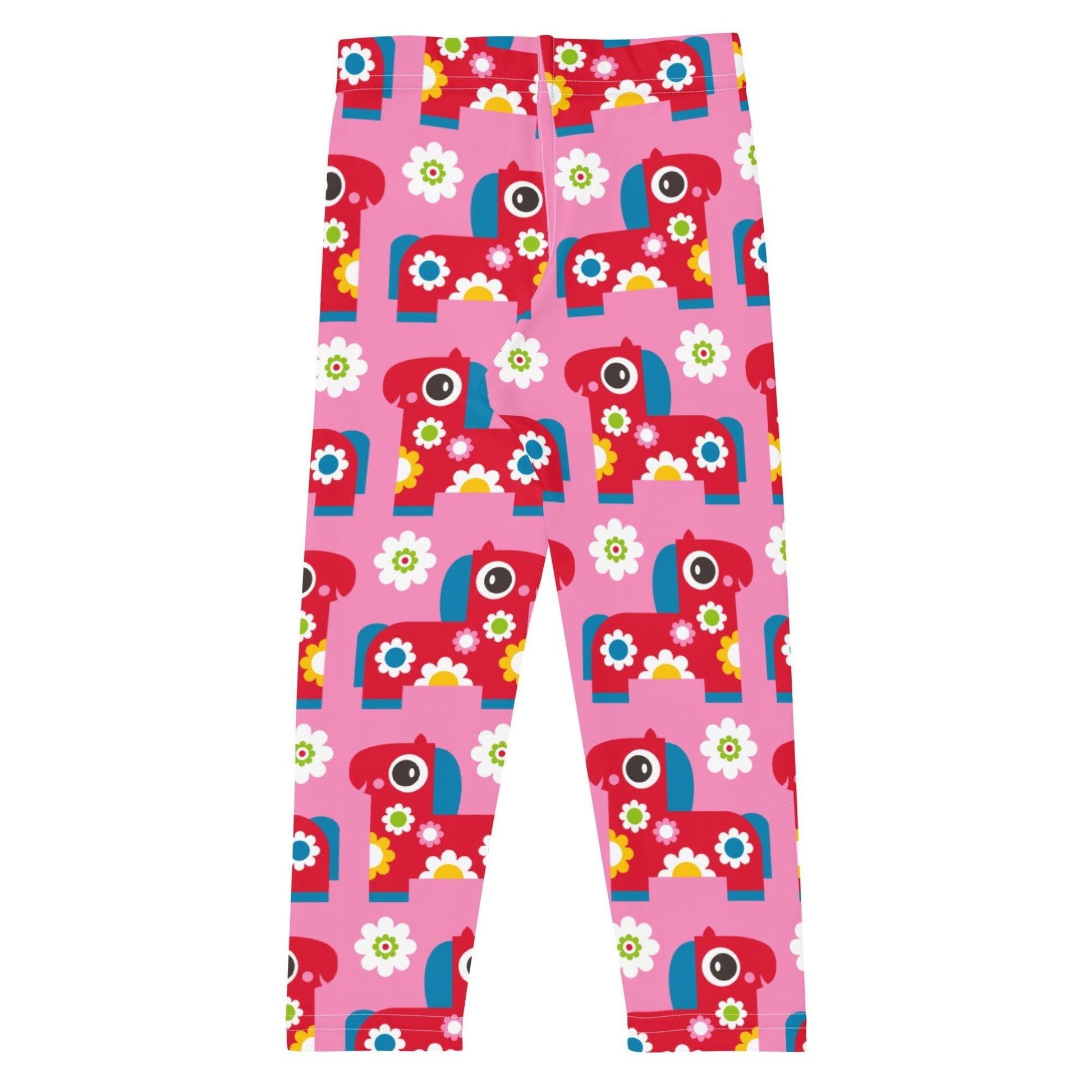 PONY BLOOM pink -2- Kids' Leggings