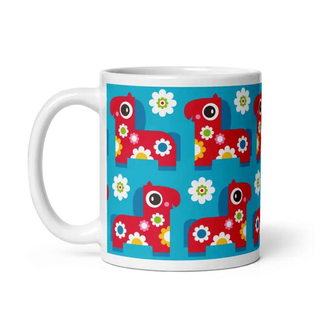 PONY BLOOM turquoise - Mug