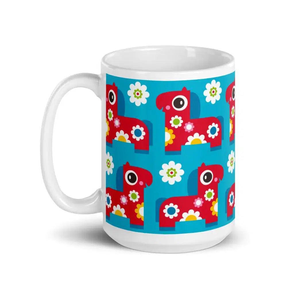 PONY BLOOM turquoise - Mug