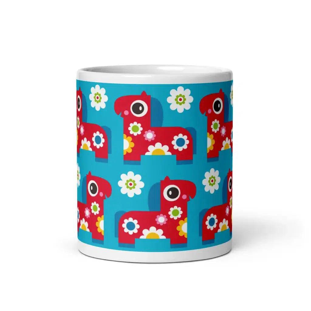 PONY BLOOM turquoise - Mug