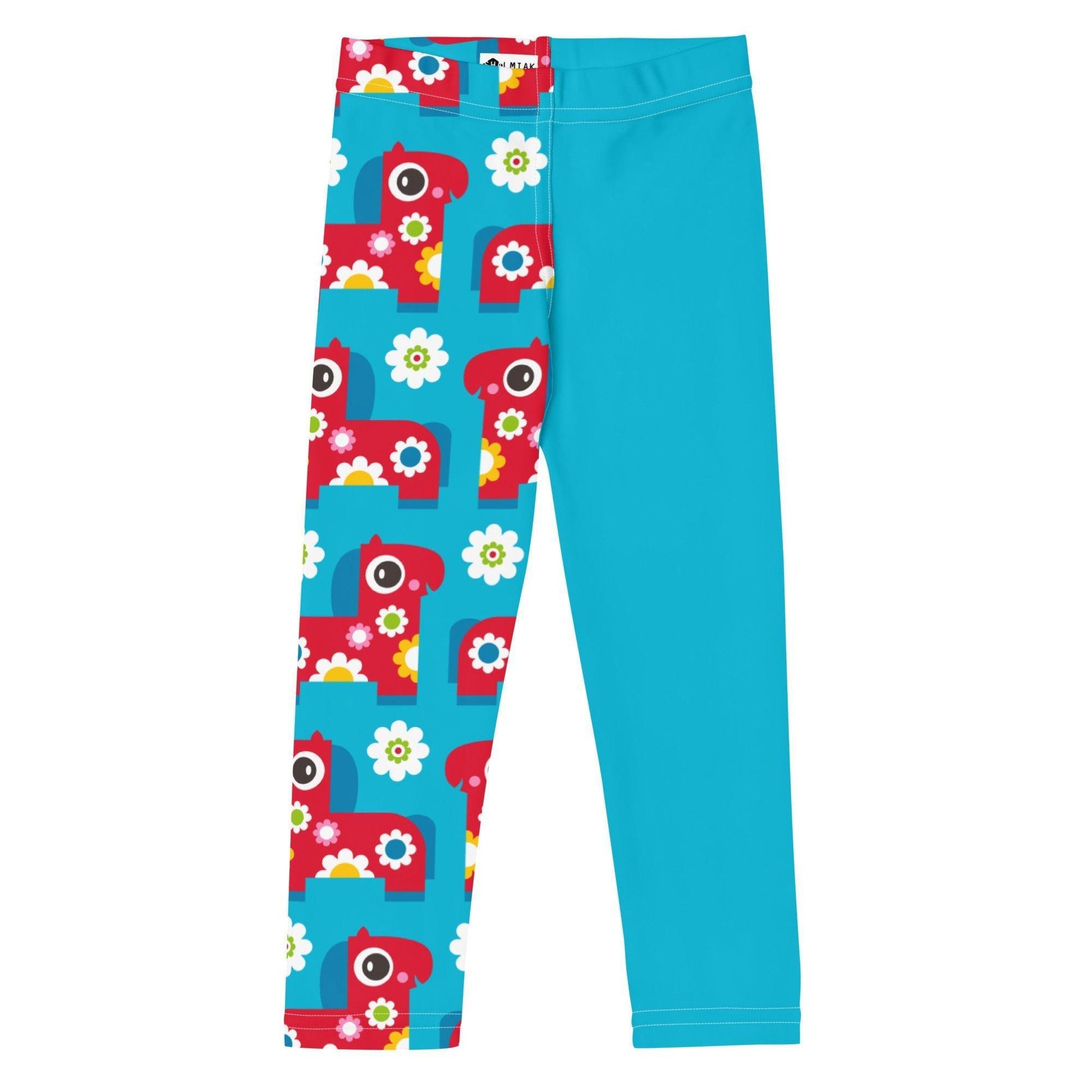 PONY BLOOM turquoise - Kids' Leggings