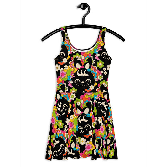 POPBUNNY black - Skater Dress