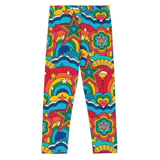 RAINBOW RAVE -2- Kids' Leggings
