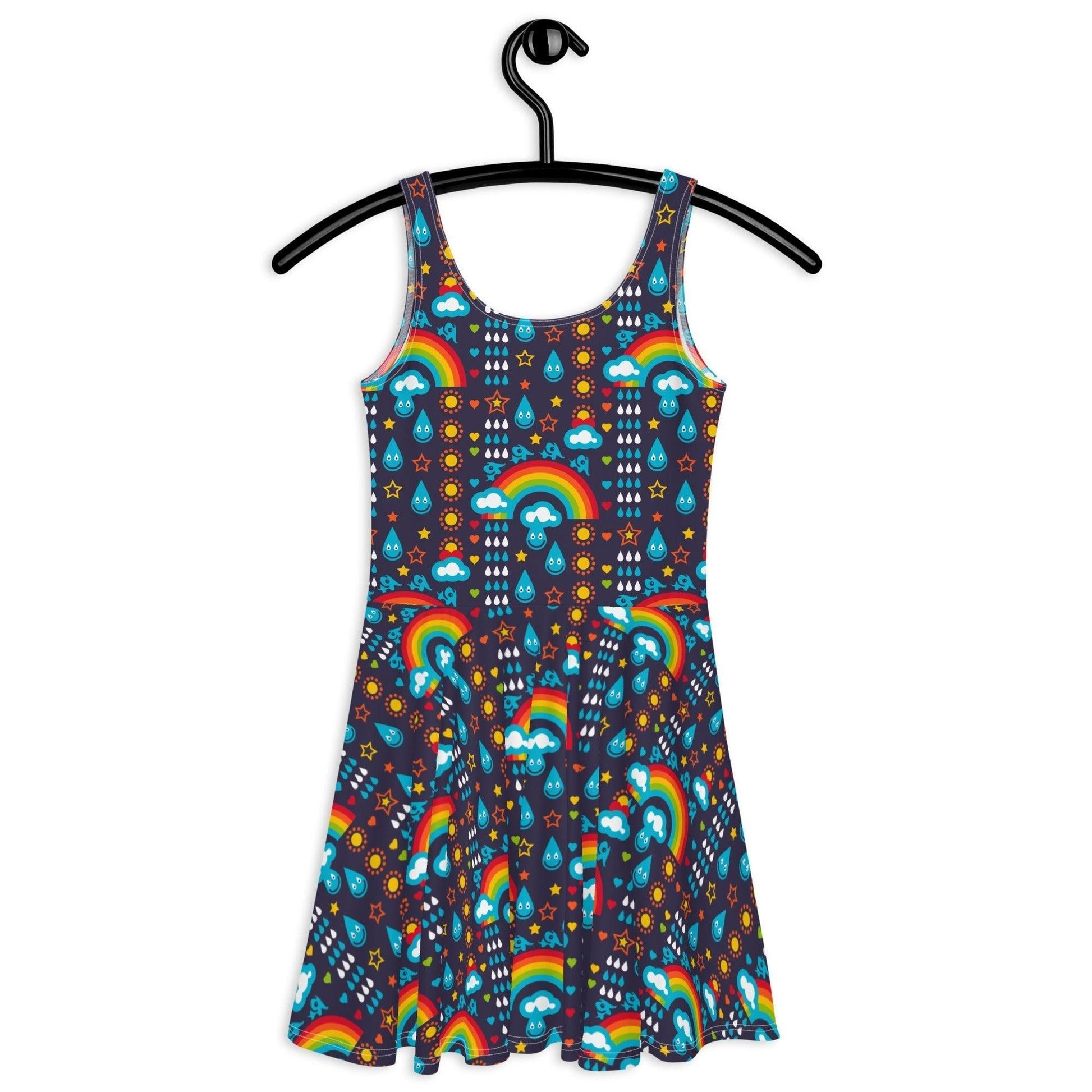RAINBOWPHANT blue - Skater Dress