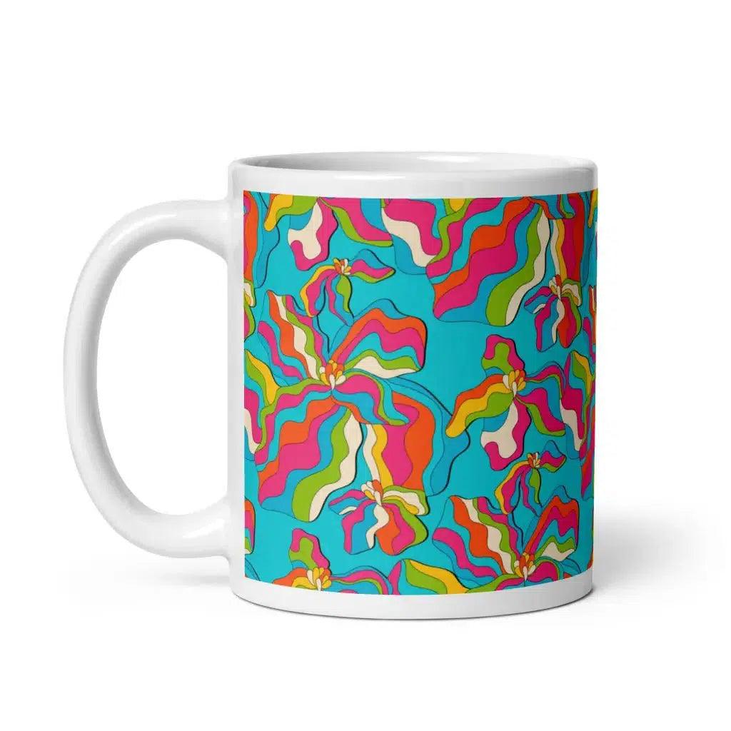 SASSY IRIS turquoise - Mug