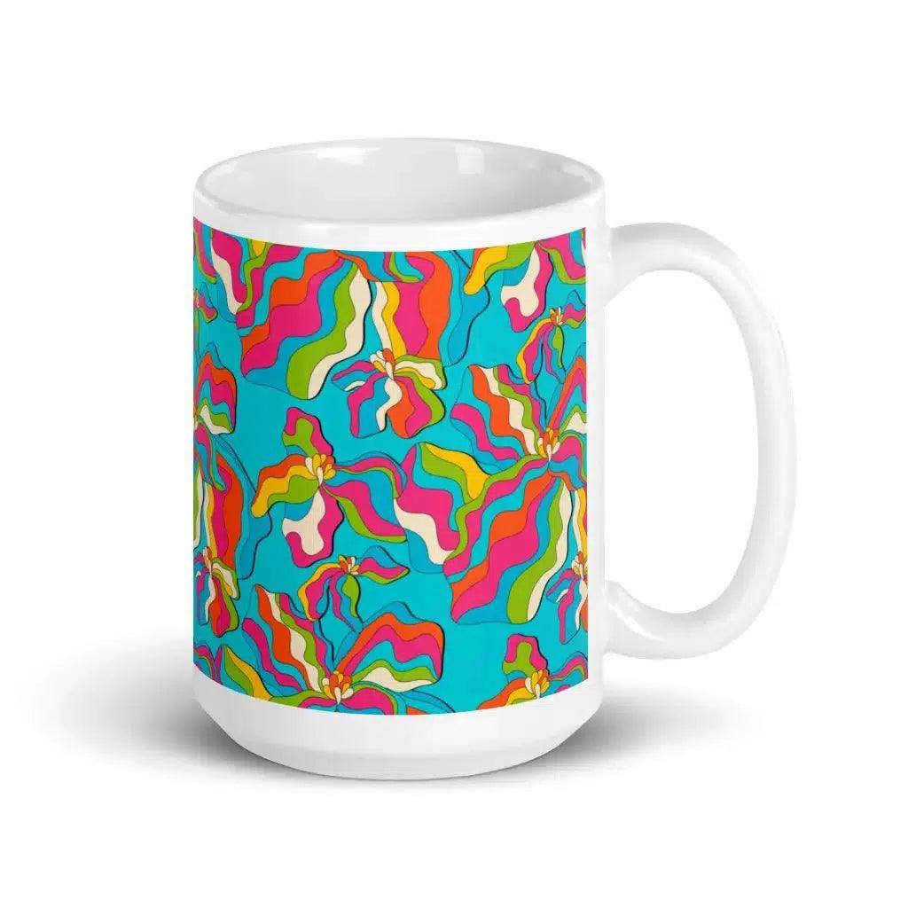 SASSY IRIS turquoise - Mug