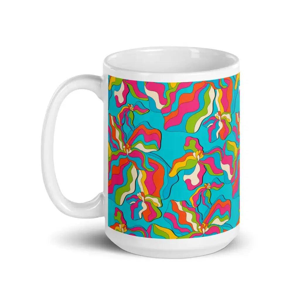 SASSY IRIS turquoise - Mug