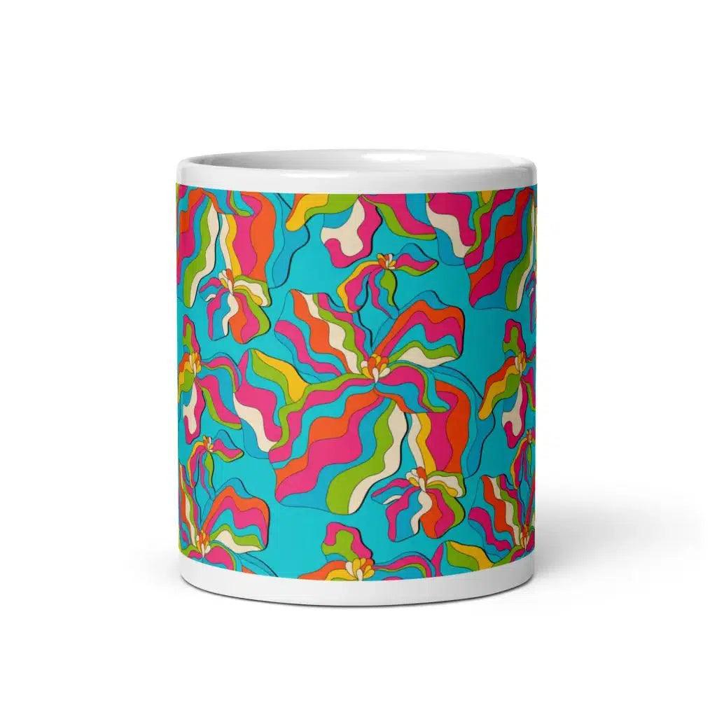 SASSY IRIS turquoise - Mug