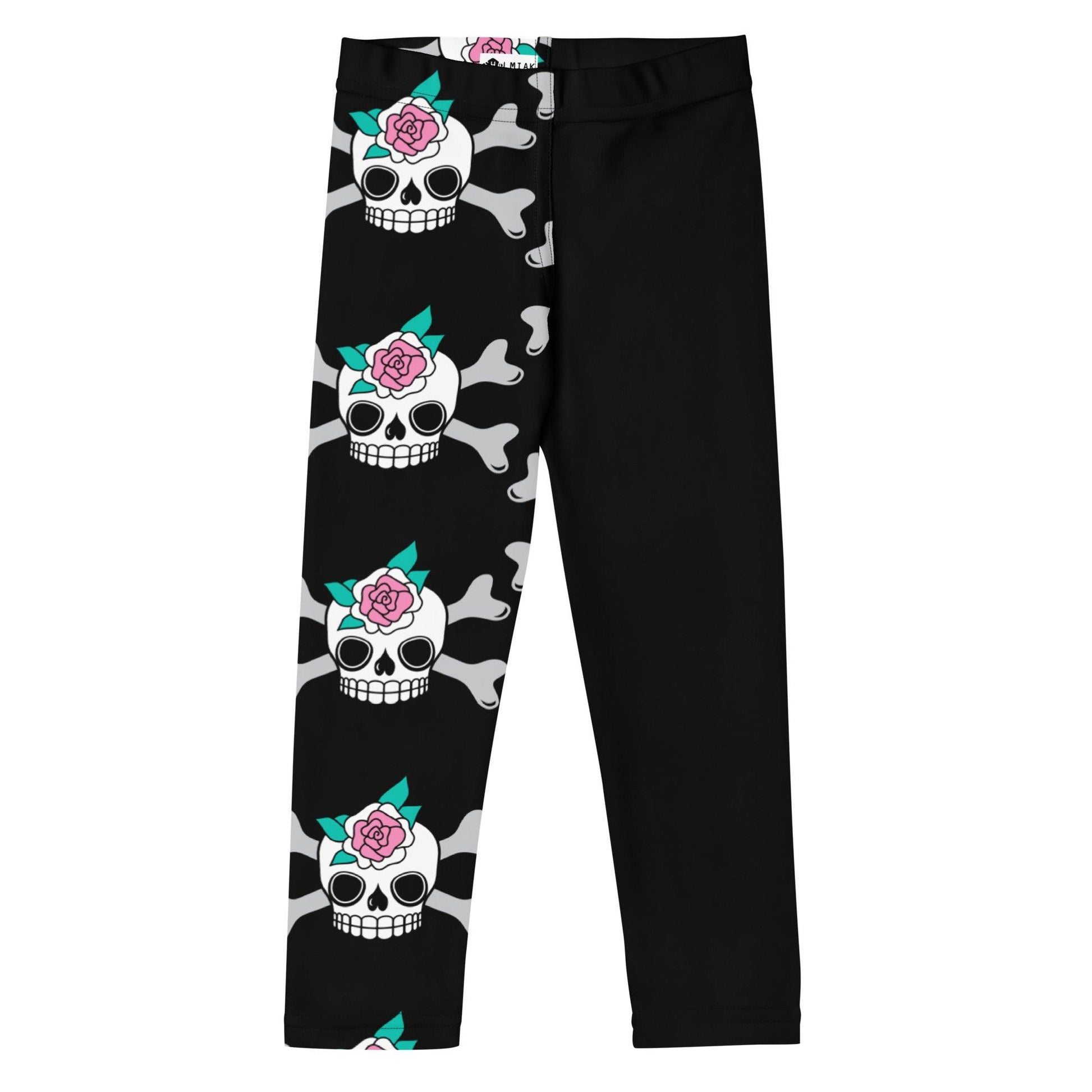 SKULLROSE black - Kids' Leggings