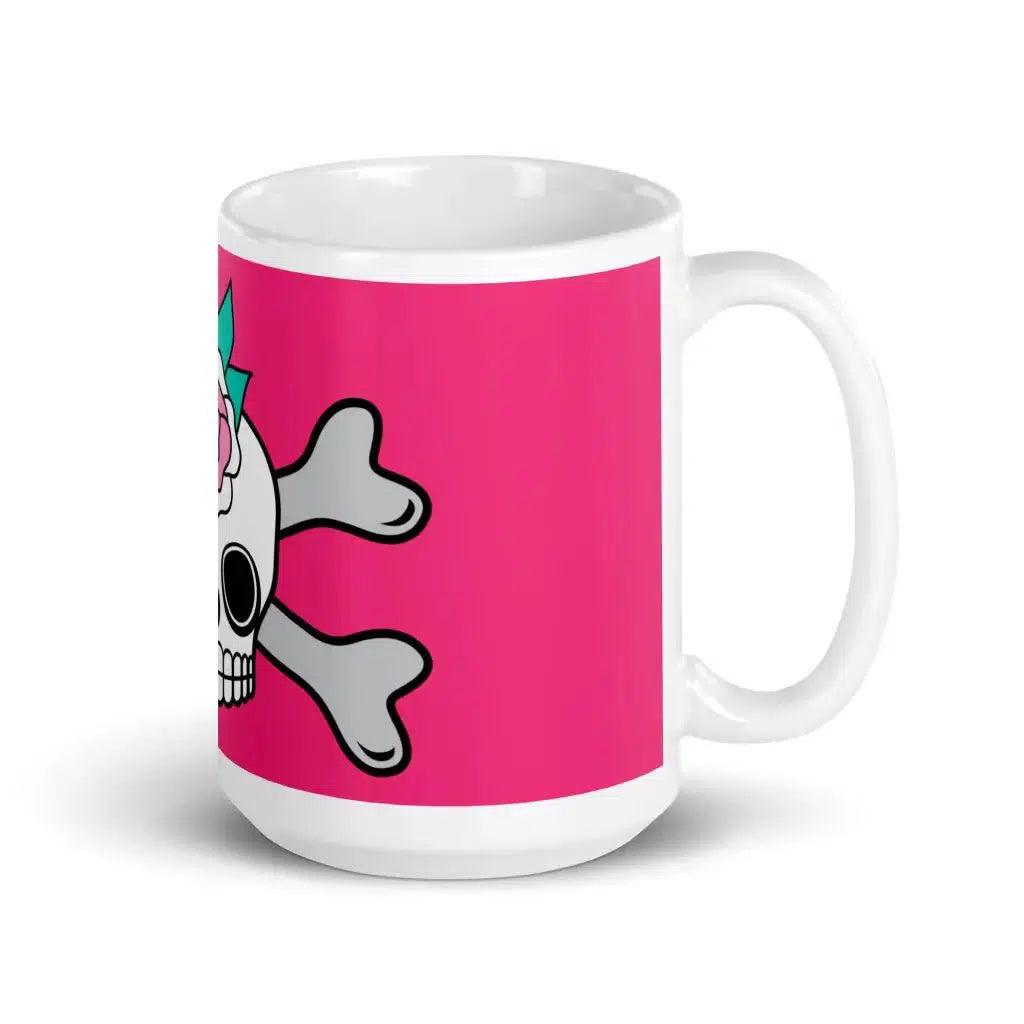SKULLROSE pink - Mug