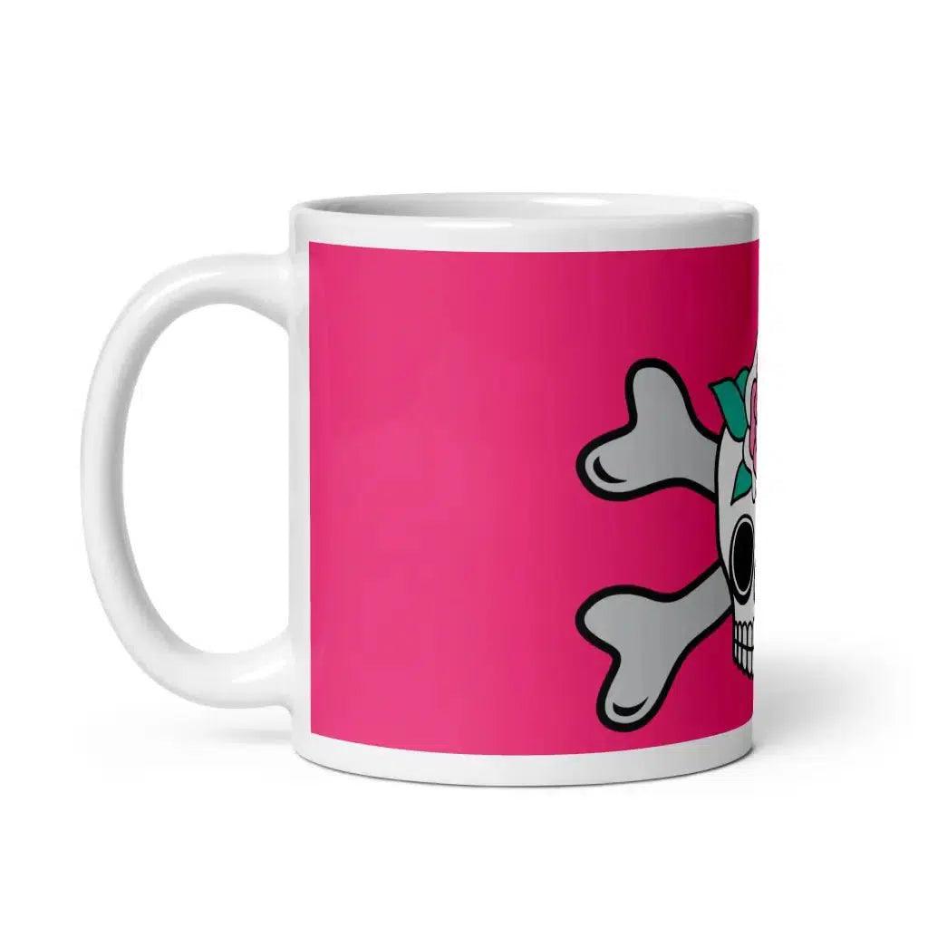 SKULLROSE pink - Mug