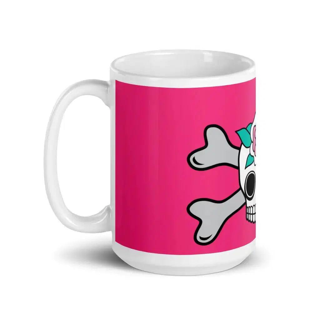 SKULLROSE pink - Mug