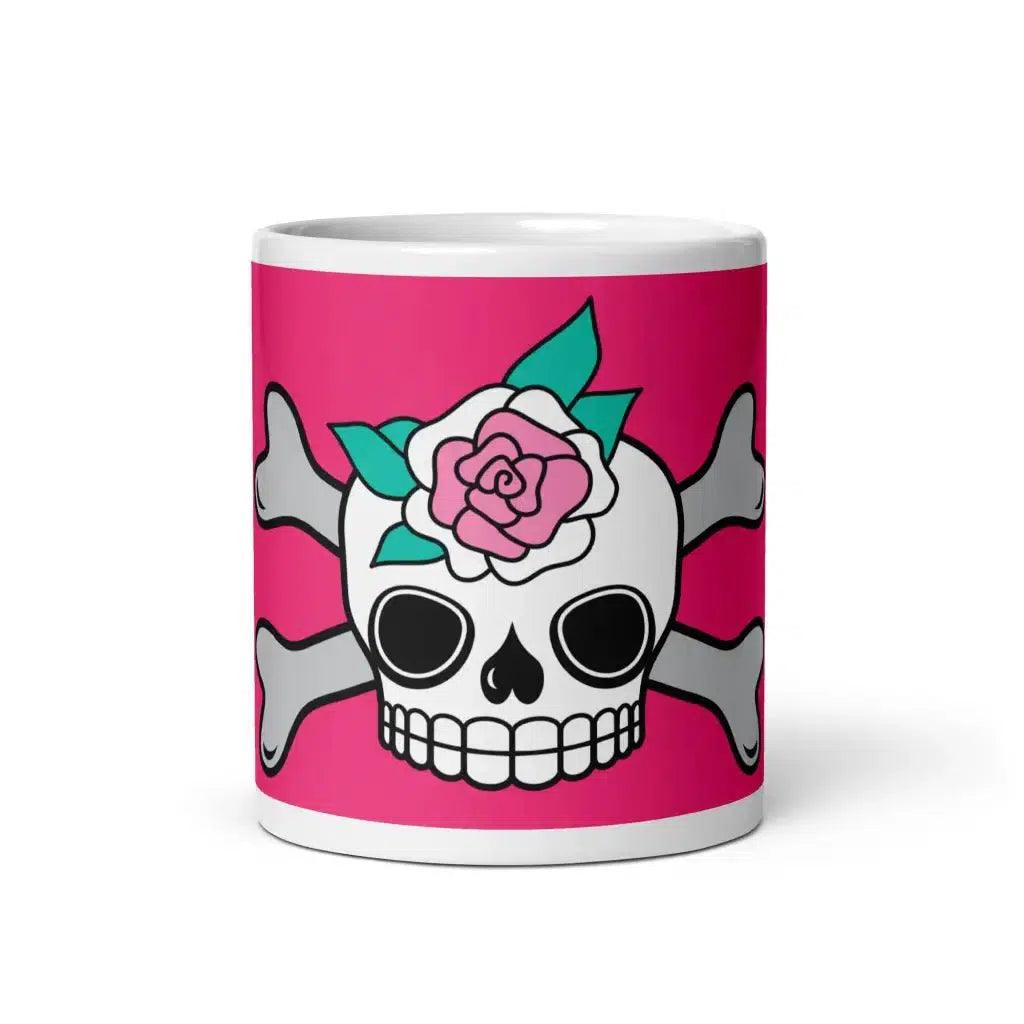SKULLROSE pink - Mug