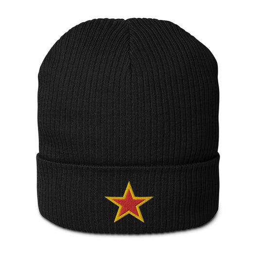 STAR red yellow - Beanie
