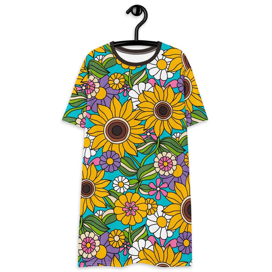 SUNDANCE turquoise - T-Shirt Dress