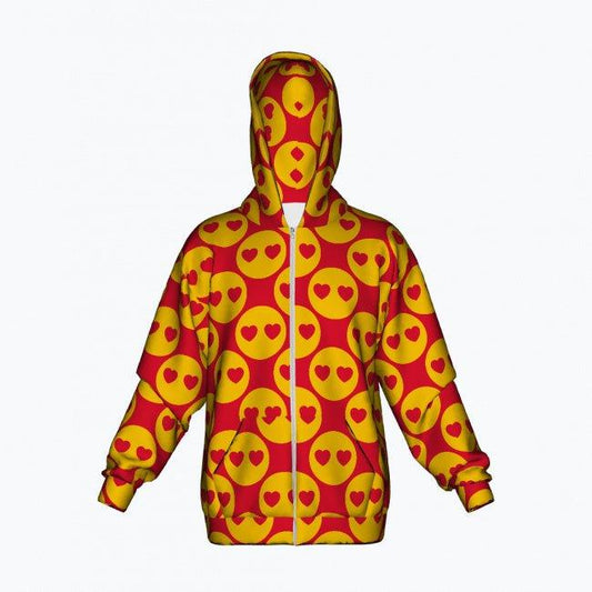SUPERHAPPY - Cotton Zipper Hoodie
