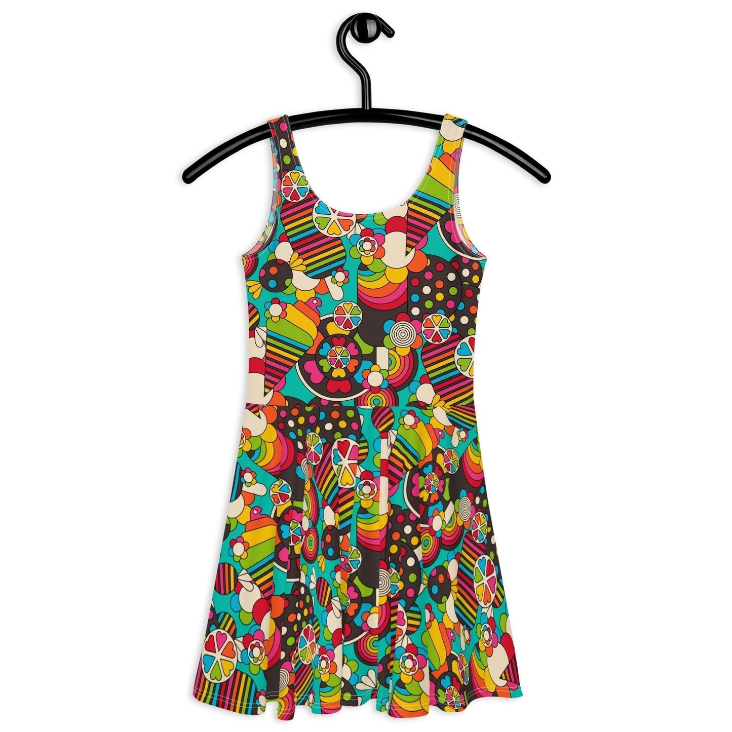 SWEET FREAK mint - Skater Dress