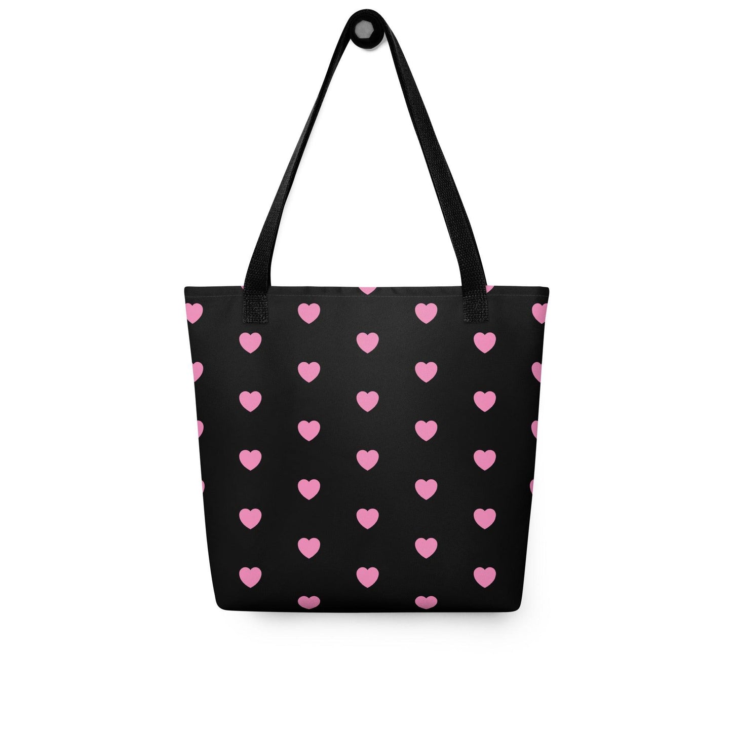 TOTE BAG - HERTTAHOUND HEARTS pink