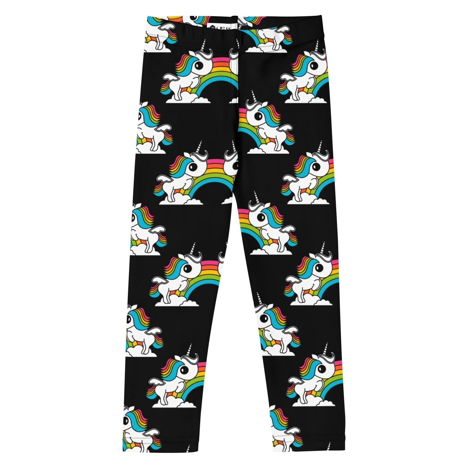 UNIQUE black -2- Kids' Leggings
