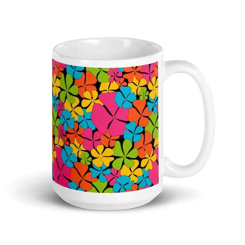 Mug - ADELIE color - Wild Floral Print