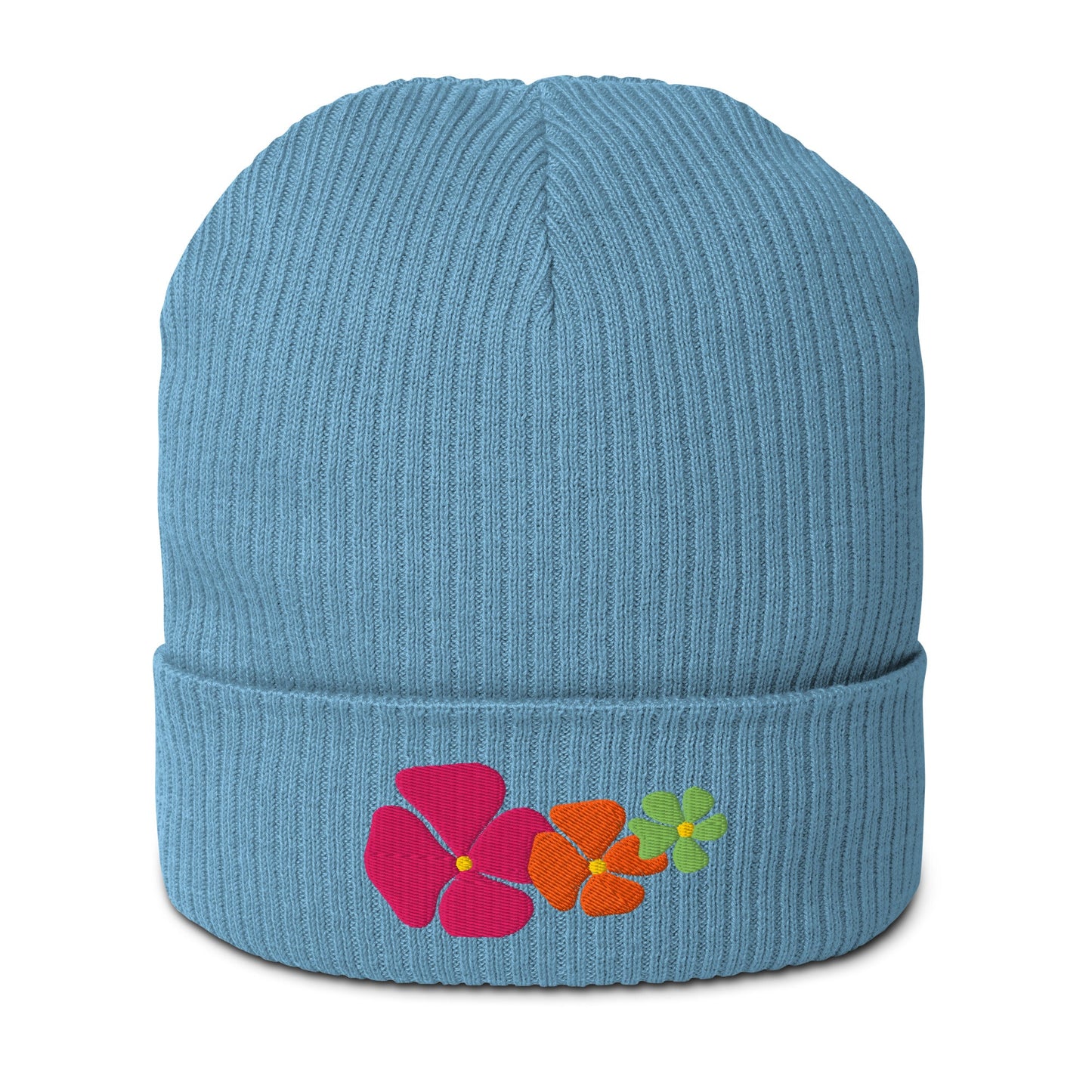 Beanie - ADELIE pink - Wild Floral Print