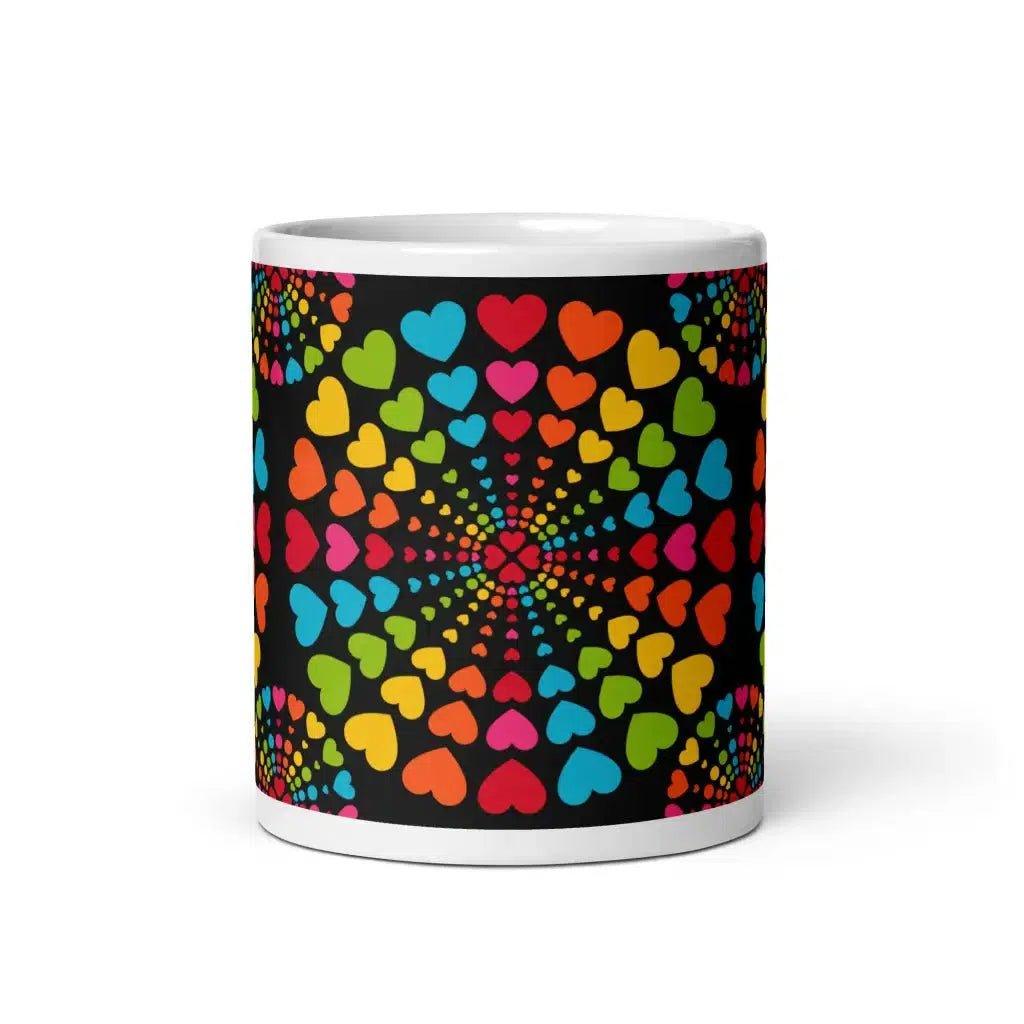 ALL HEARTS MATTER black - Mug