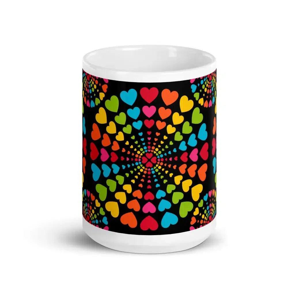 ALL HEARTS MATTER black - Mug