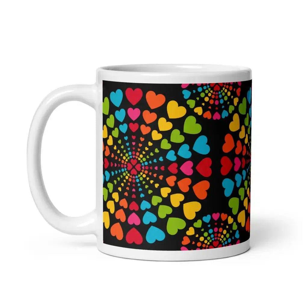 ALL HEARTS MATTER black - Mug