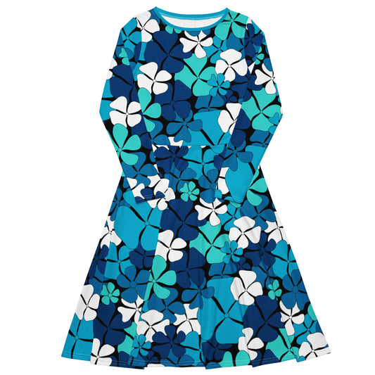 ADELIE blue - Midi Dress With Pockets