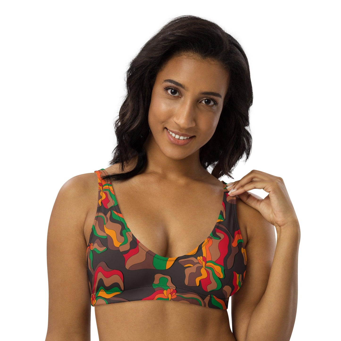 Bikini Top - SASSY IRIS retro