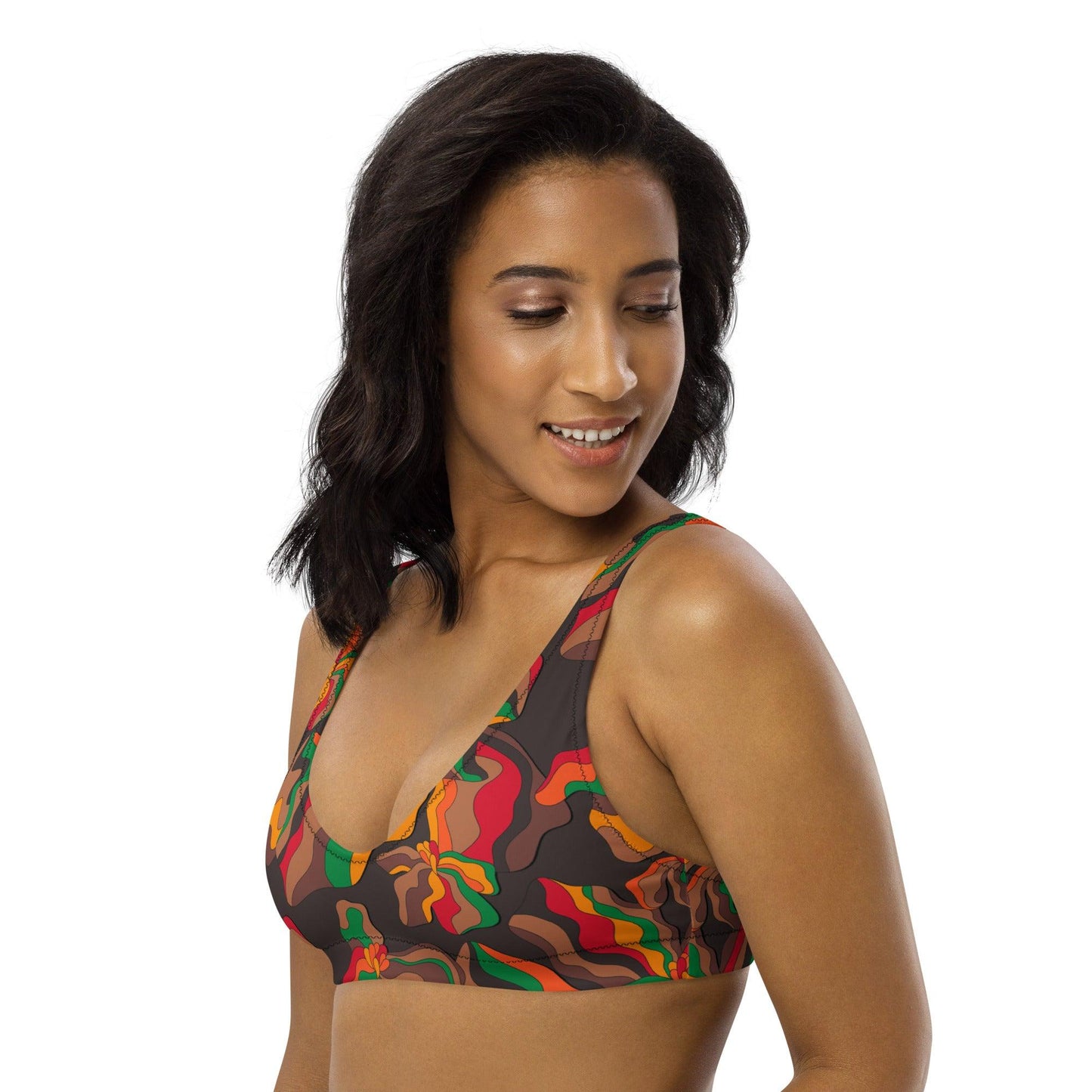 Bikini Top - SASSY IRIS retro