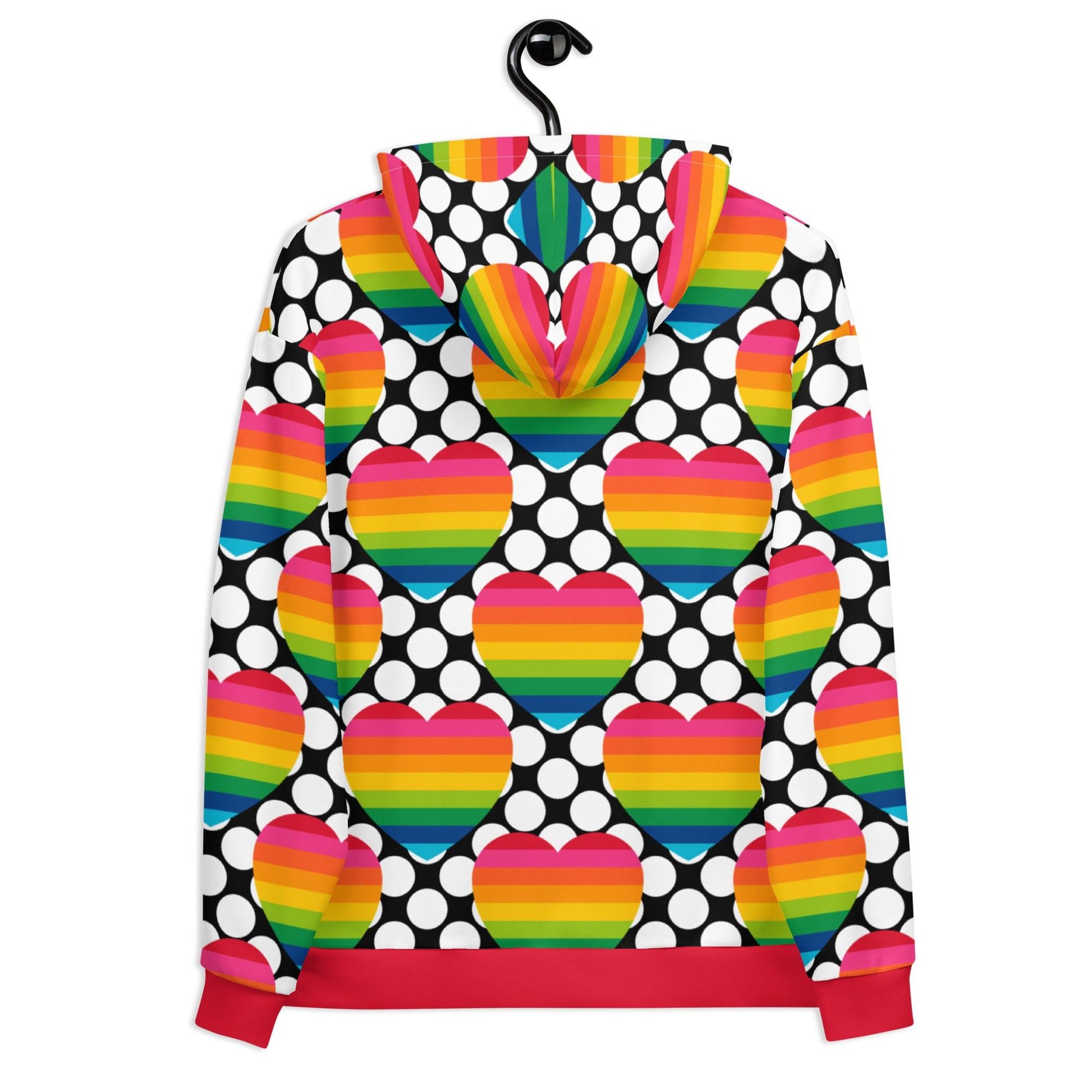 ELLIE LOVE DOT rainbow - Hoodie